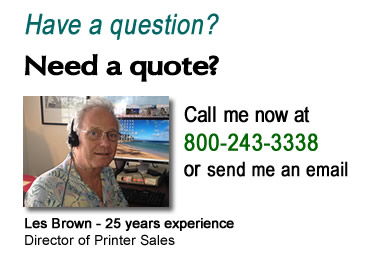 Call Les at 1-800-243-3338