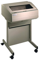 Printronix P5005B Line Matrix Printer with Open Pedestal